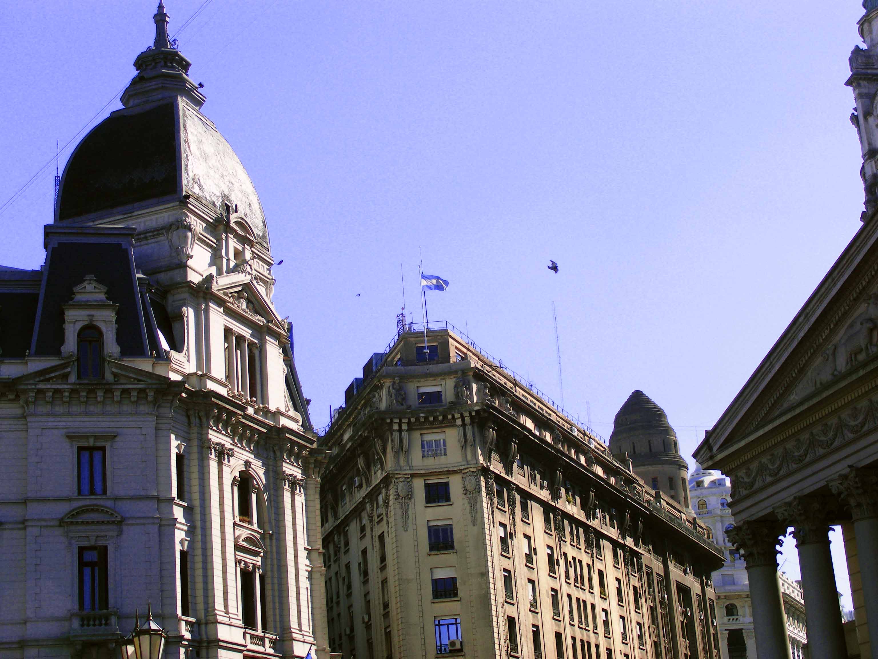rooftops downtown buenos aires plaza de mayo