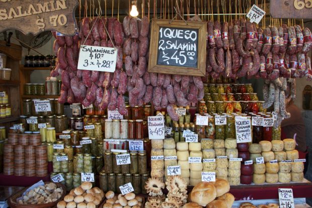 Open-air market in Buenos Aires