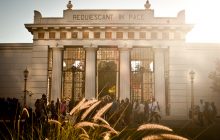 Recoleta's famous cemetery entr
