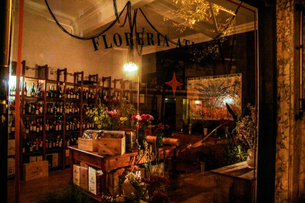 Florist level at hidden bar Floreria Atlantico, Retiro, Buenos Aires