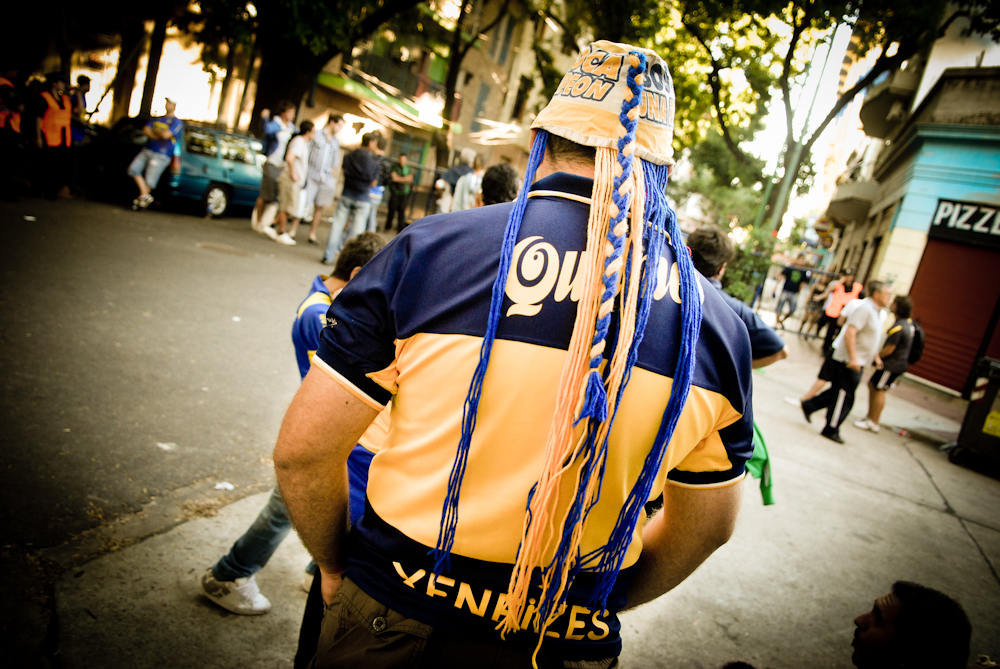 Scalper at Boca Juniors stadium