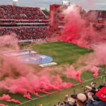 Independiente pregame soccer crowd going crazy