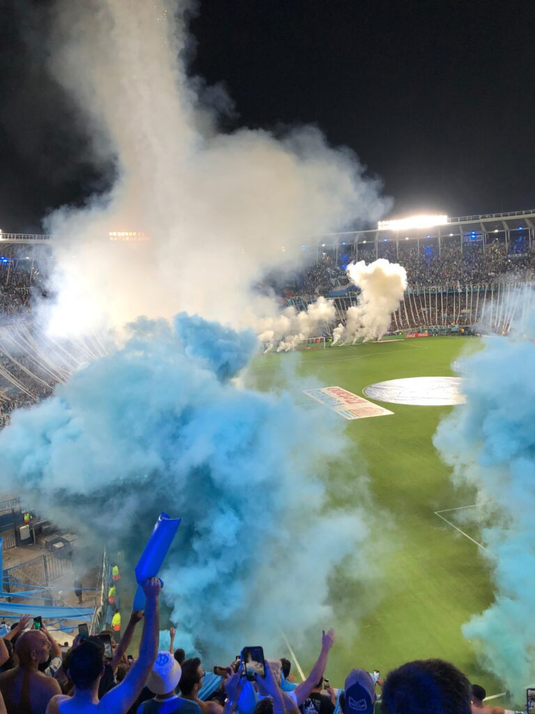 Inside Racing Club's El Cilindro on big soccer game day