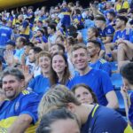 Boca Juniors stadium full of fans and tourists