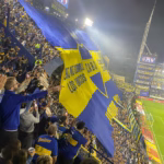 Upper tier corner view point of La 12, Boca Juniors ultras section